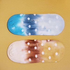J crew no show socks 2 pairs